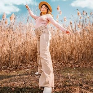 ODD MOLLY courdaroy flared pants